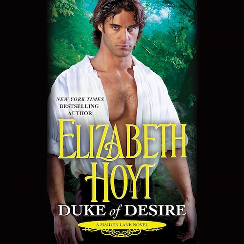 Audiobook cover for Audiobook Cover: Duke of Desire by Elizabeth Hoyt