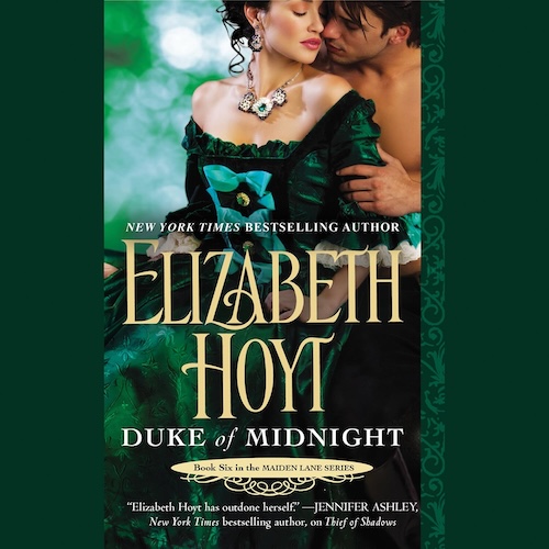 Audiobook cover for Audiobook Cover: Duke of Midnight by Elizabeth Hoyt