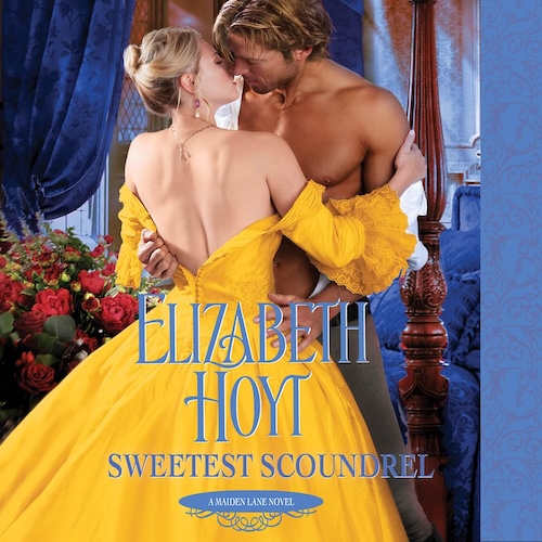 Audiobook cover for Audiobook Cover: Sweetest Scoundrel by Elizabeth Hoyt